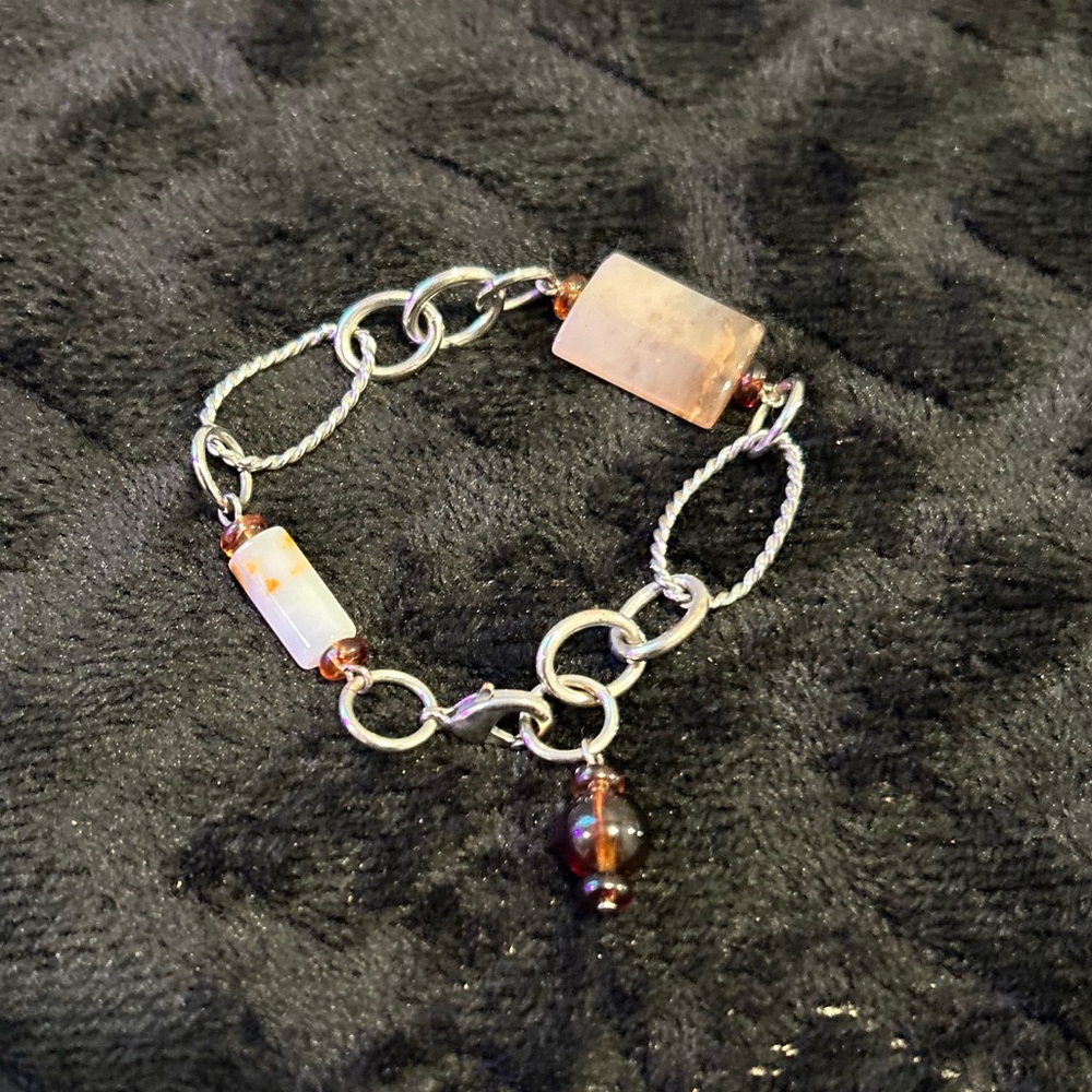 Park Lane ‘Naturale’ Genuine Quartz Necklace Bracelet & Earring Set - Picture 10 of 15